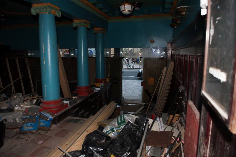 Coyote Ugly Cardiff Under Construction