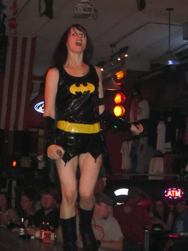 Lacey as Batgirl