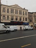Outside Coyote Ugly Cardiff