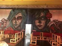 Interior in progress