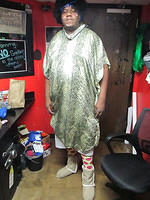Terry rockin the MuuMuu